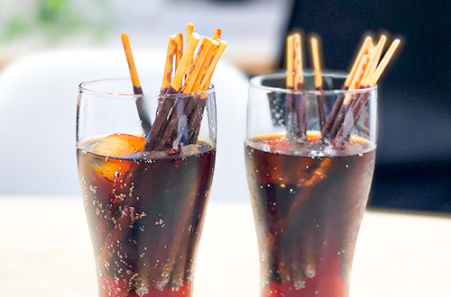 社長直伝！コーラでポッキー⁈